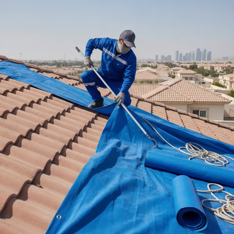 Roof Tarping service in Jebel Ali